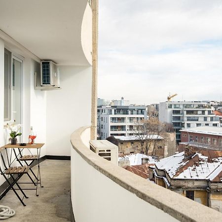 City View Apartment With Private Balcony Bucureşti Ngoại thất bức ảnh